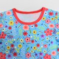 thumbnail image 3 of Girls Short Sleeve Casual Dress Toddler Summer Midi Sundress, Size 7-8, 3 of 6