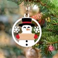 thumbnail image 1 of Árbol de Navidad colgante de madera, adornos navideños escritos a mano, decoración para árbol de Navidad, decoración para coche., 1 of 3