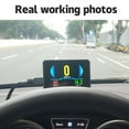 thumbnail image 4 of P16 Head up Display OBD Smart HUD Auto Digital Meter OBD2 Port Warning Windshield Alarm, 4 of 8