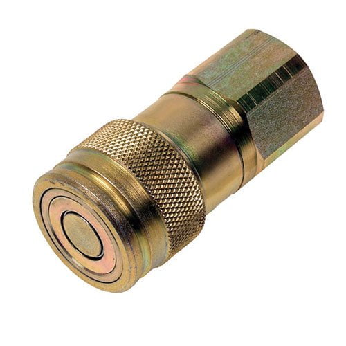 Hydraulic Quick Coupler Parker Female 1/2" Flat Face 3675 PSI fits