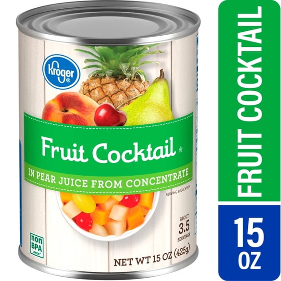 Kr Canned Fruit Cocktail in Pear Juice 15 oz