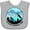 AC-Heather Grey, variant on Inktastic Glacier National Park Montana Mountains Boys or Girls Baby Bib