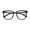 Black, variant on Blue Light Blocking Glasses Unisex Retro Clear View Strong Hinge Transparent with Brim Eye Clear Bluelight Glasses Spectacles