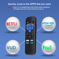 thumbnail image 4 of (Pack of 2) Remote Control Replacement Only for Roku TVs, Suitable for TCL Roku/Onn Roku/Insignia Roku/Hisense Roku/Sharp Roku/Element Roku TVs, 4 of 5