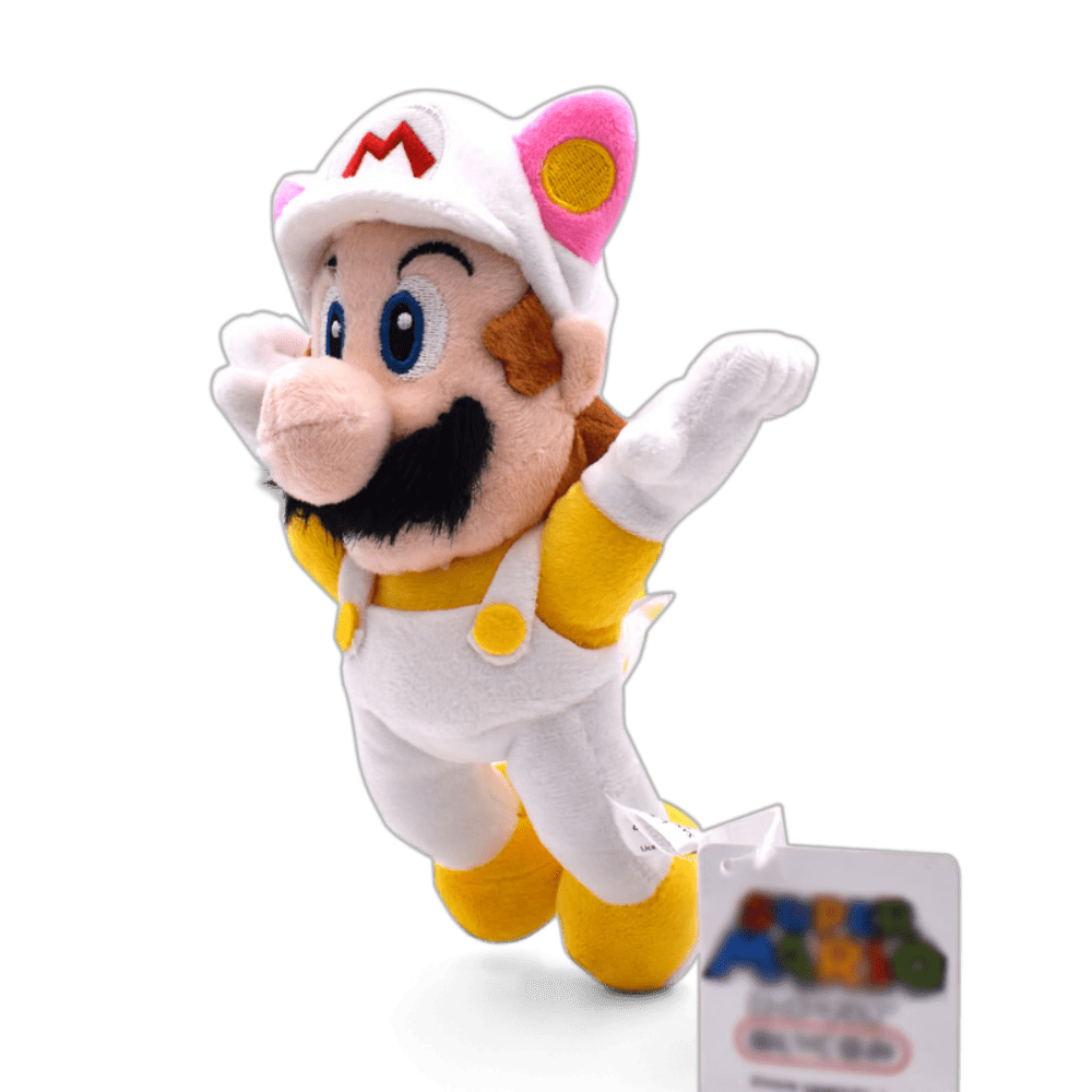 Senlix Super Mario Plush Toy Fly Mario Stuffed Animal, Game Doll for