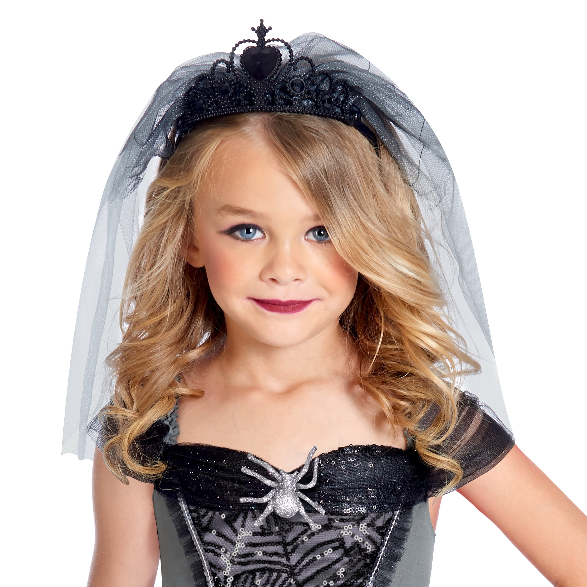Halloween Girls Gothic Spider Br S