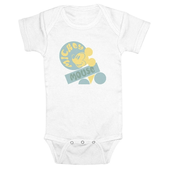 Infants' Mickey & Friends Character Shapes Bodysuit