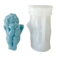 thumbnail image 1 of Molde de jabón Ángel, molde de caramelo DIY 3D pequeño ángel molde de vela, molde de vela, molde de jabón, moldes para hacer jabón herramienta de molde de silicona, 1 of 5
