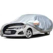 KouKou Car Cover Custom Fit Chevrolet Cruze from 2009 to 2022, Oxford Full Exterior Cover Waterproof All Weather, Silver