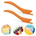 thumbnail image 4 of 2Pcs Gift Wrap Cutter Concealed Blade Safety Wrapping Paper Cutting Tool Holiday Birthday Christmas Paper Trimmer Printer-Compatible Film Cutter, 4 of 8