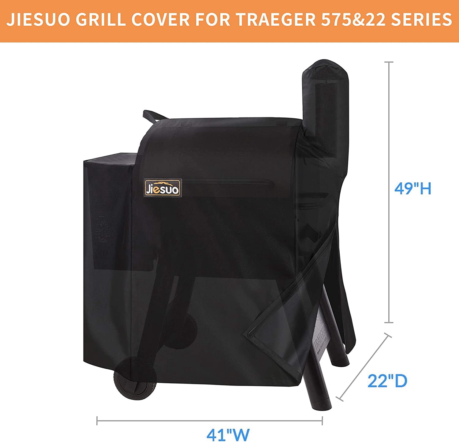 Jiesuo Grill Cover for Pro 575 Series - Thumbnail 5