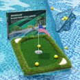 thumbnail image 1 of Campo de golf flotante SENSECLUB para piscina con tapete y pelota, 1 of 6