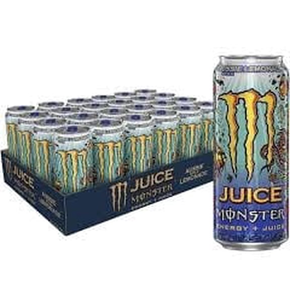 Monster Energy Punch Aussie Style Lemonade 160mg Caffeine 12 Count 473mL