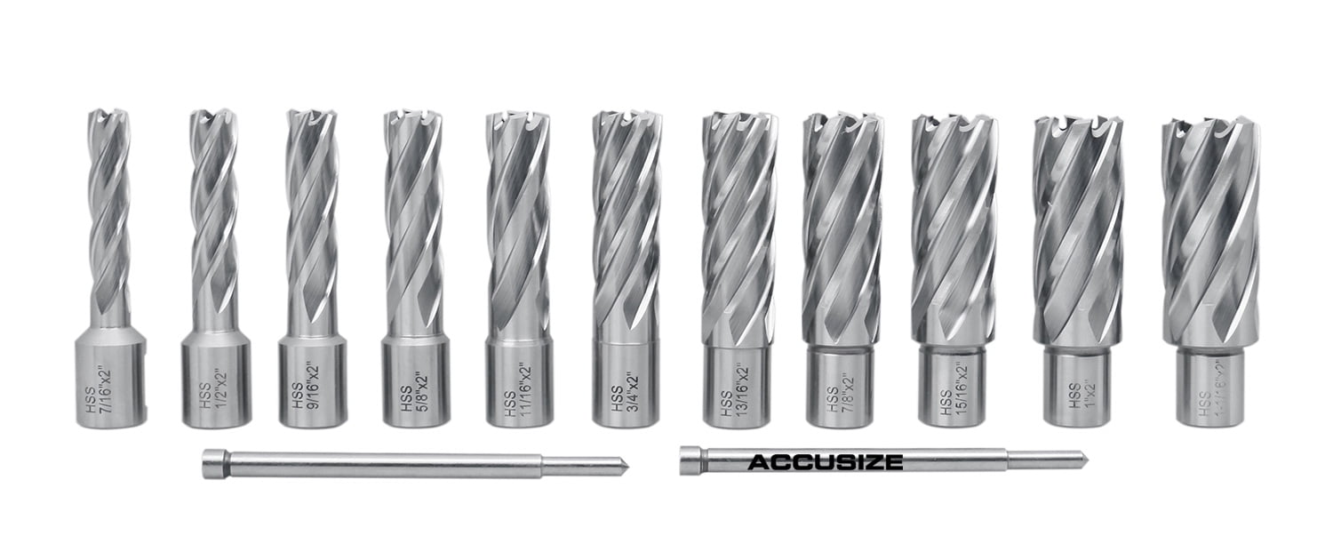 7/16" X 1" HSS Annular Cutter, With Pilot Pin