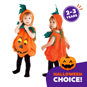Halloween Pumpkin Costume for Toddlers Baby Boys Girls Kids, Cosplay Pumpkin Cutie Pie Costume Suits
