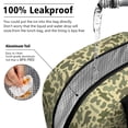 thumbnail image 4 of Insulated Lunch Bag for Women, Floral Print Oxford Fabric Lunch Box, Leakproof Thermal Cooler Tote for Work, School & Picnic, Camo, Camouflage Print, 4 of 5