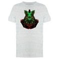 thumbnail image 1 of Bright Green Boar Biker T-Shirt Men -Image by Shutterstock, Male XX-Large, 1 of 2
