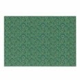 thumbnail image 1 of Feather Cutting Board, Peacock Feathers Peafowl Eastern Boho Positive Design, Decorative Tempered Glass Cutting and Serving Board, Small Size, Jade Green Caramel Blue, by Ambesonne, 1 of 1