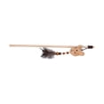 thumbnail image 6 of Wooden Pole Funny Cat Stick Cute Cartoon Mouse Plush Vocalize Interactive Cat Feather Toys with Bells, 6 of 8