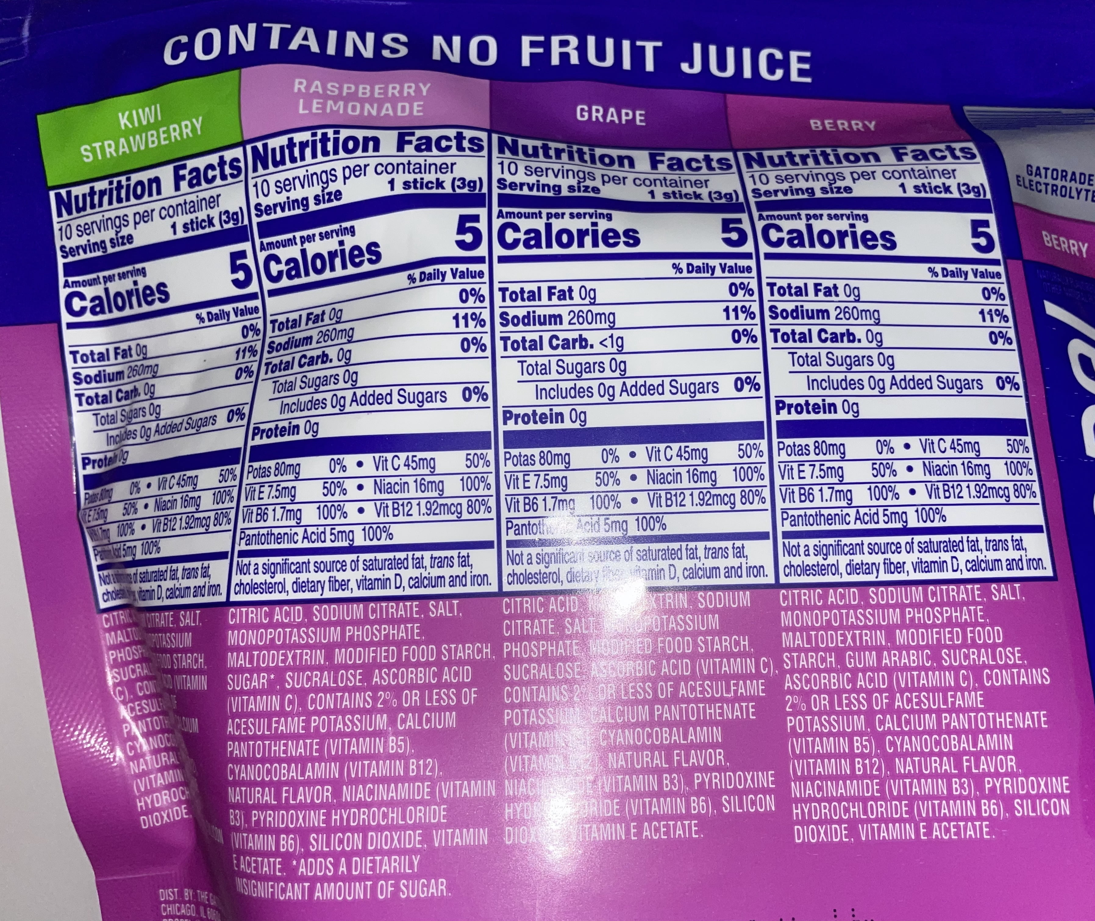Propel Powder Variety Pack