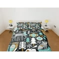 thumbnail image 2 of Navidad Juego de Funda Nórdica Almohadas Árbol de Navidad Reno Dormitorio Ropa de cama, 2 of 4