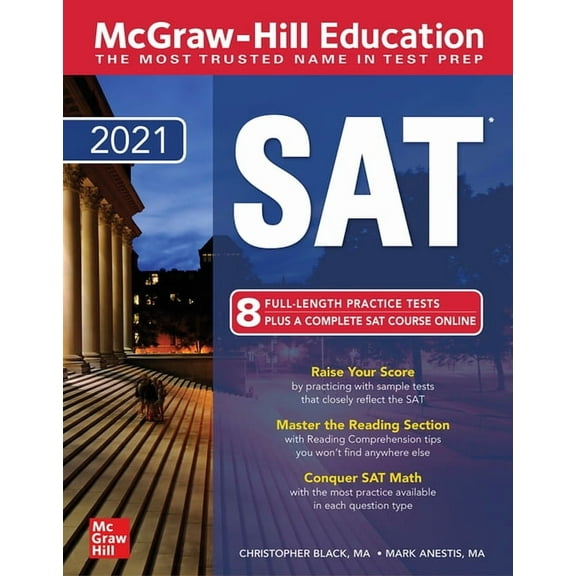 McGraw-Hill Education SAT 2021 (Paperback) by Christopher Black, Mark Anestis