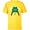 Yellow, variant on Disney Mickey Mouse Happy Go Lucky Shamrock St Patrick’s Day - Short Sleeve T-Shirt for Kids - Customized-Athletic Heather