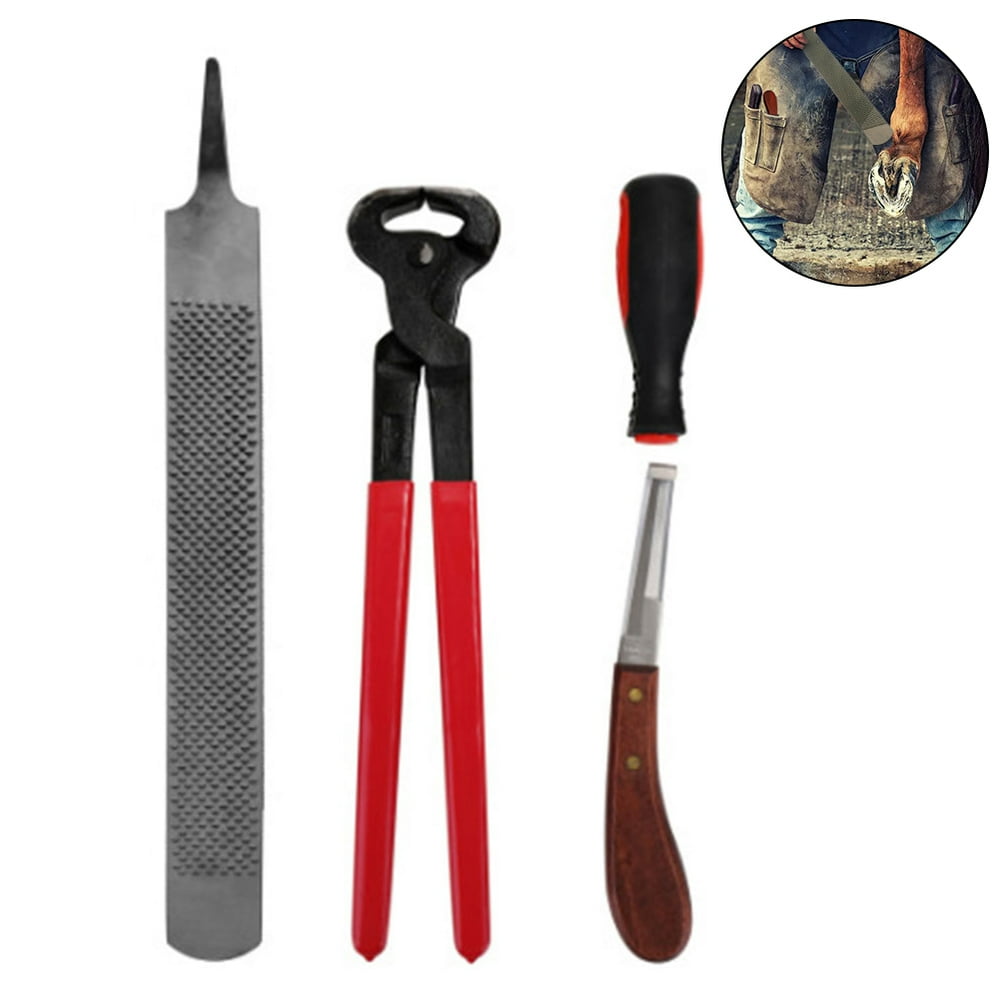 Horse Farrier Hoof Trim Tool Kit Professional Horses Hoof Trimming