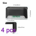 thumbnail image 1 of Solar Powered Deck Light Patio al aire libre Patio Foco impermeable Lámpara de camino de escalera 4 piezas Methold HA7082-00B*4, 1 of 7
