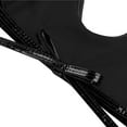 thumbnail image 4 of renvena Women's Shiny Metallic Keyhole Crop Top Backless Rave Bandeau Vest Bra Clunwear Metallic Black One Size, 4 of 6
