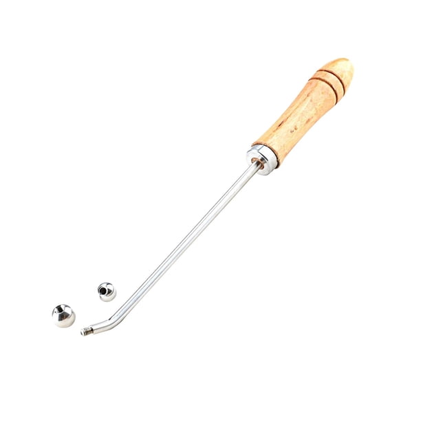 Reparación y mantenimiento de tubos de trompeta con bolas de metal Herramientas de mantenimiento del mástil de trombón para músicos