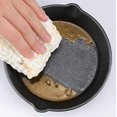 thumbnail image 3 of 6 Inch Cast Iron Skillet, Frying Pan with Drip-Spouts, Camping Grill Safety, 3 of 3