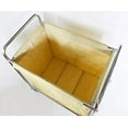 thumbnail image 4 of INTSUPERMAI Hotel Clothes Hamper Laundry Sorter Clothing Cart Laundry Baskets Trolley Linen Cart Commercial SS, 4 of 6