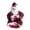 Red, variant on Pet Christmas Santa Costume Funny Holiday Party Cosplay Outfit for Dogs Cats and All Breeds Red L