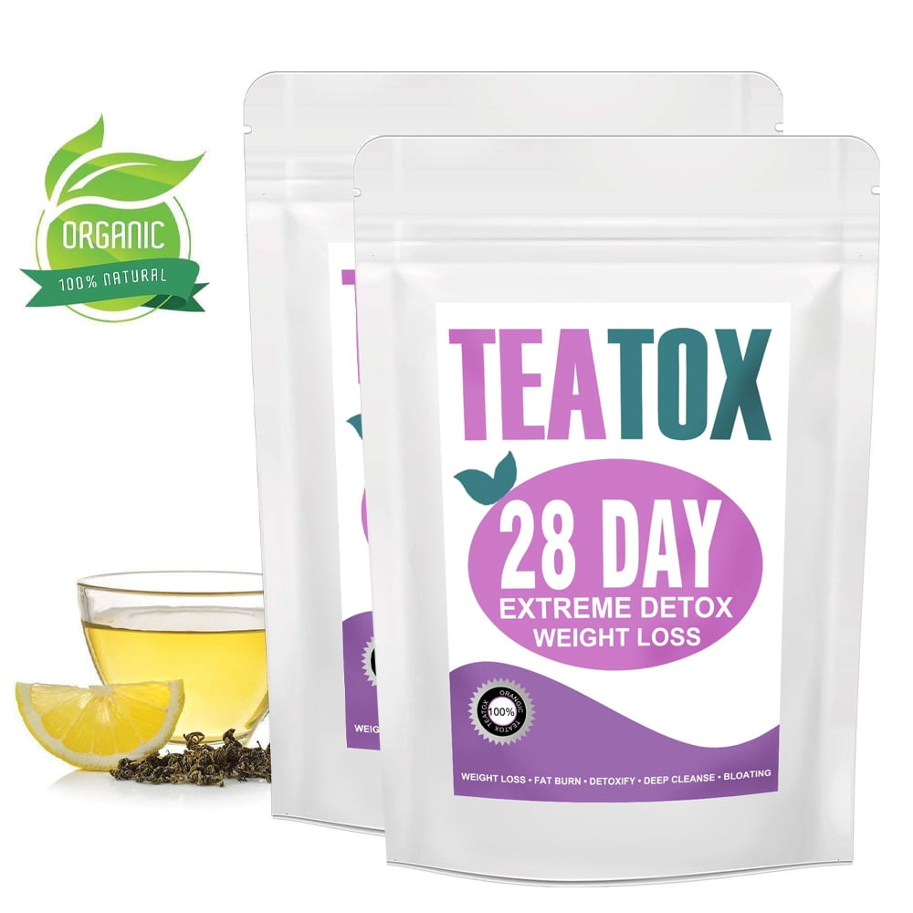 Minch's Tea, Herbal Tea Bags, Detox Tea,Weight Loss Tea , Supports Healthy Cleansing,28 Day Tea Bags (2 Bags)