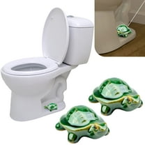 HauiWeiLyai Toilet Bolt Caps, Decorative Toilet Bolt Covers, Forg Fish Toilet Toilet Bolt Caps Cute Bathroom Decor, Fun Ceramic Gadgets for The Toilet Easy installation Toilet Replacement Parts