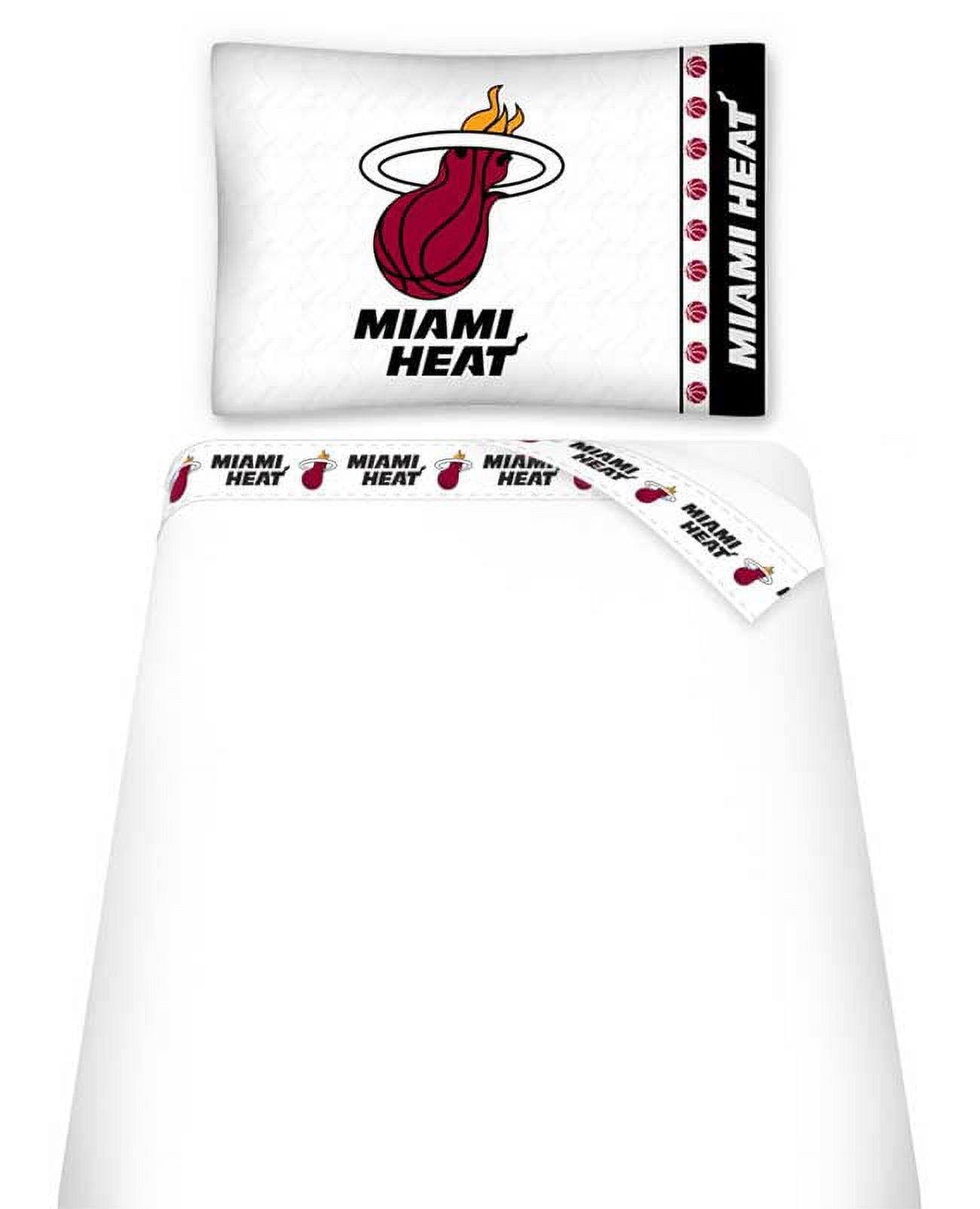 Miami Heat Legends White Hot NBA Team Fleece Blanket Quilt - Growkoc