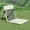 White, variant on Folding Camping Chair Lawn Chair with Backrest Portable Floor Seat for RV Tailgating Hiking Patio Travel Beach Picnic Backyard Fishing nearby