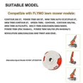 thumbnail image 4 of 6Pcs Replacement Spools Compatible For Flymo Contour 500XT / Power Trim 500XT Lawn Mower Wire Reels, FLY021 / 513937190, 4 of 5