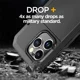 thumbnail image 5 of Funda protectora resistente de 360 ​​grados Doom Armor, de metal, impermeable y a prueba de golpes - iPhone 14 Plus, Plateada, 5 of 5
