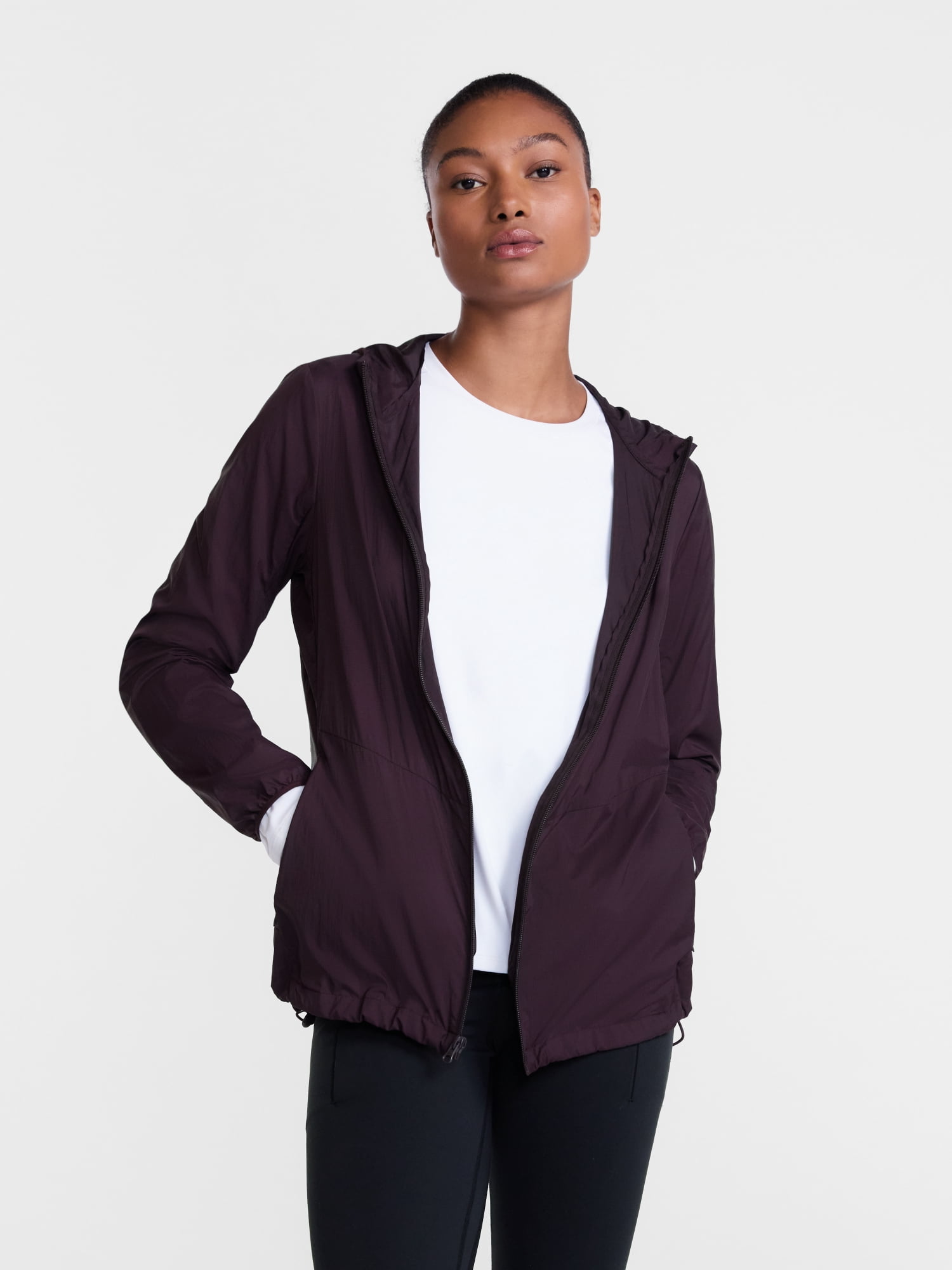 Ozark Trail Women's and Women's Plus Windbreaker Jacket, Sizes XS-3X