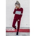 thumbnail image 3 of Conjunto Deportivo PRETTYGARDEN 2025 Manga Larga Rojo Vino XL, 3 of 5