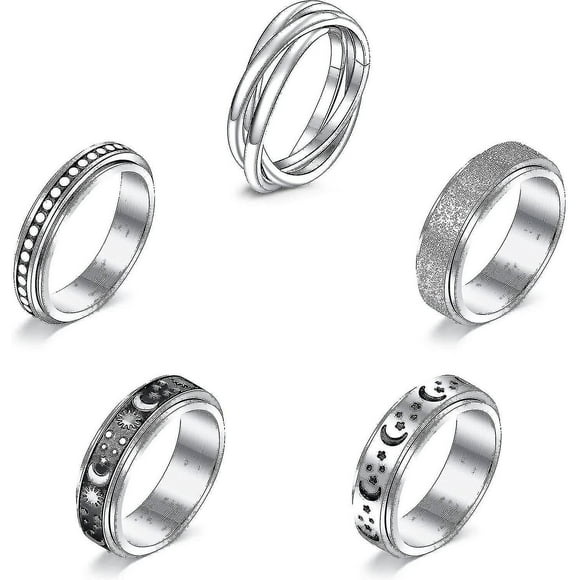 Fidget Rings Anxiety Ring For Women Spinner Ring For Anxiety Fidget Anxiety Ring Fidget Ring Spinner Ring
