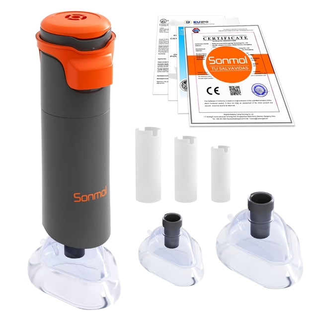Sonmol Dispositivo de Alivio de Obstrucción Kit de Primeros Auxilios Portátil para Niños y Adultos