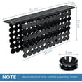 thumbnail image 7 of Bligli PVC Sink Divider Mat - Black(12.2"x4.7"), Non-Slip with 6 Suction Cups, Scratch & Stain Resistant, Fits Divided Basins, Easy to Clean, 7 of 7