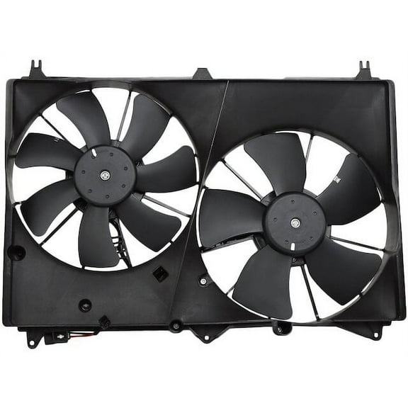 Auxiliary Fan Assembly - Compatible with 2009 - 2013 Suzuki Grand Vitara 2010 2011 2012