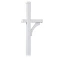 thumbnail image 3 of Salsbury Industries 4377WHT Arm Kit Replacement for Deluxe Post for 1 Roadside Mailbox, White, 3 of 3