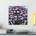 thumbnail image 4 of Magnolia Tree in Bloom - Canvas, 4 of 10