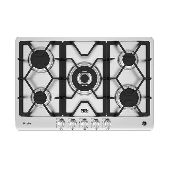 Parrilla Empotrable a Gas LP 76 cm Acero Inoxidable GE Profile - PGP75TI0 GE Profile PGP75TI0