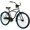 thumbnail image 1 of Huffy Men's Good Vibrations 26 in Cruiser Bike, Shiny Grey, 1 of 11